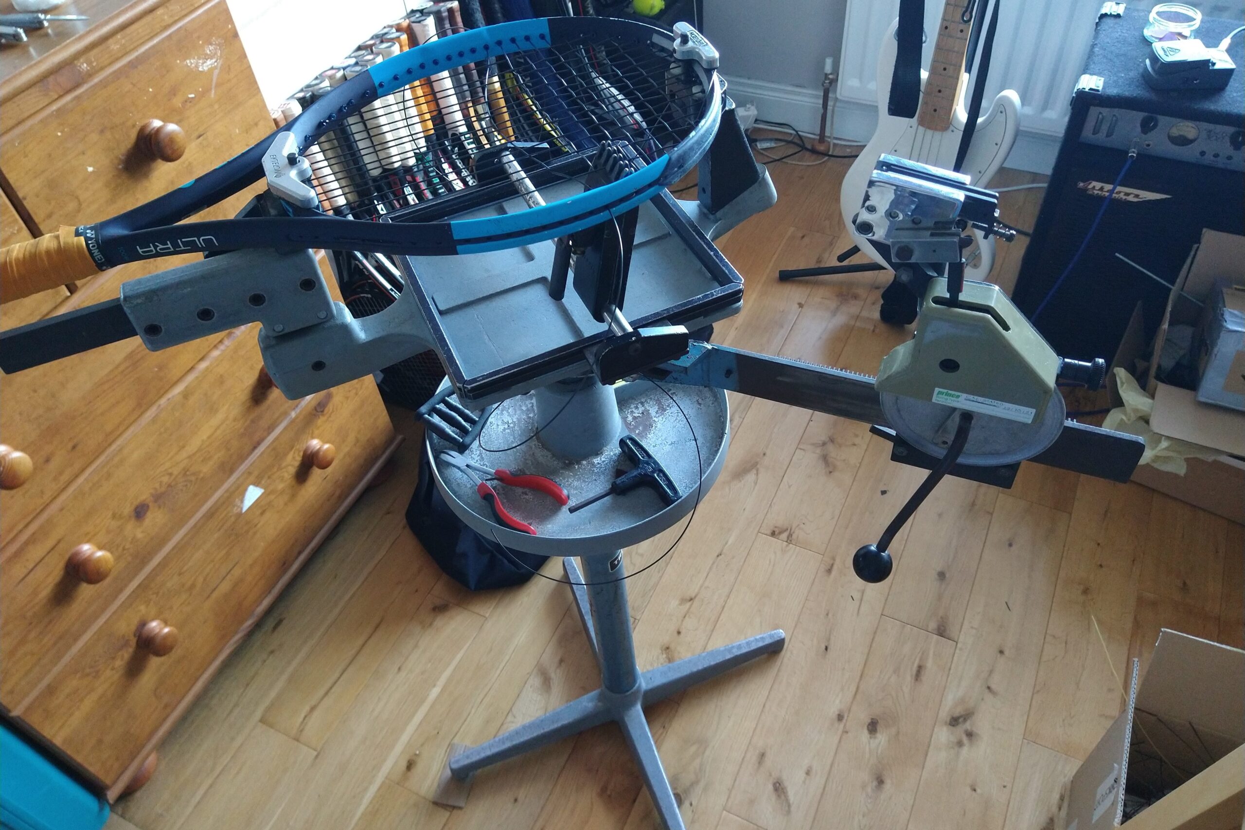 How I saved My Classic Ektelon Stringing Machine From The Scrapheap